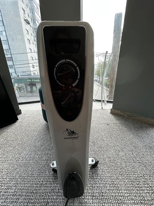 Calorifer electric Albatros, 11 elemenți.