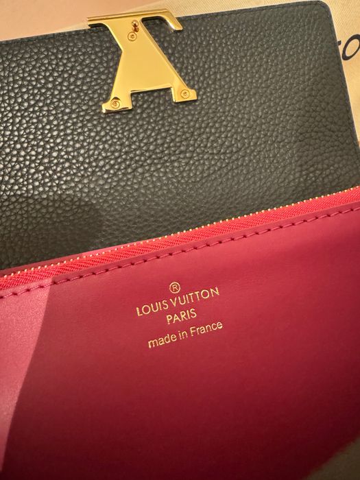 Portofel original Louis Vuitton Capucines