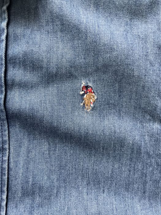 U.S.POLO / мъжка дънкова риза М