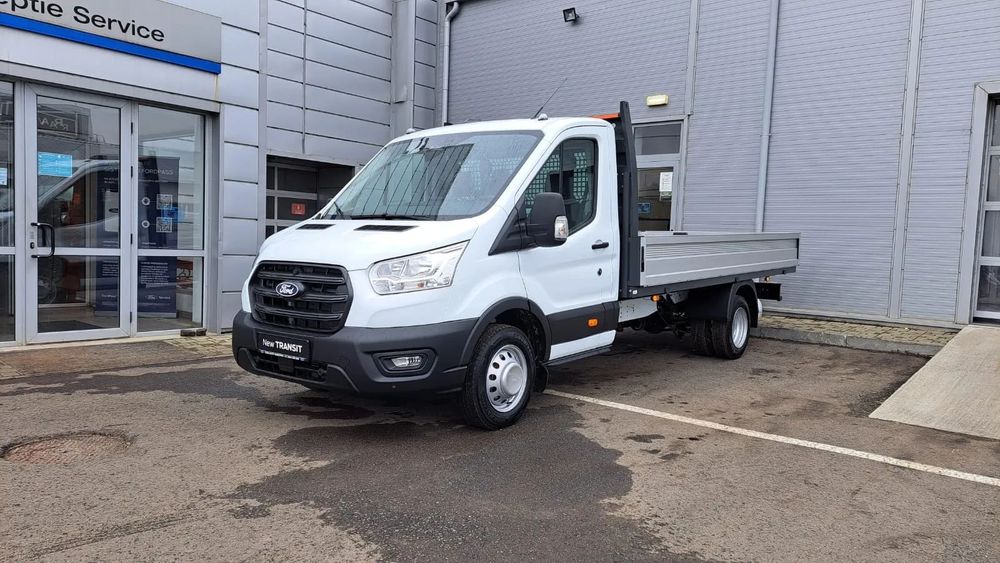 Ford NEW TRANSIT S-CAB L4 T350 Livrare din STOC / BENA 4.235 mm / Roti DUBLE / CARLIG / Climatronic