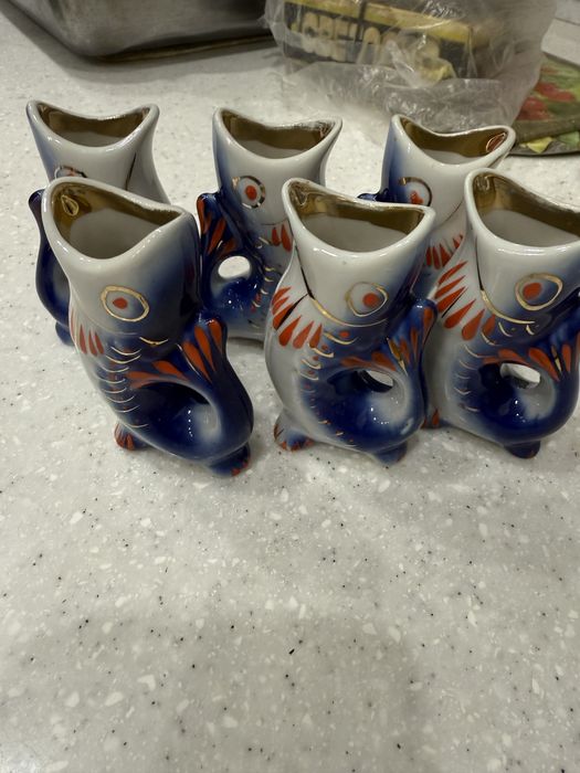 Рыбки стопки сувенир 500