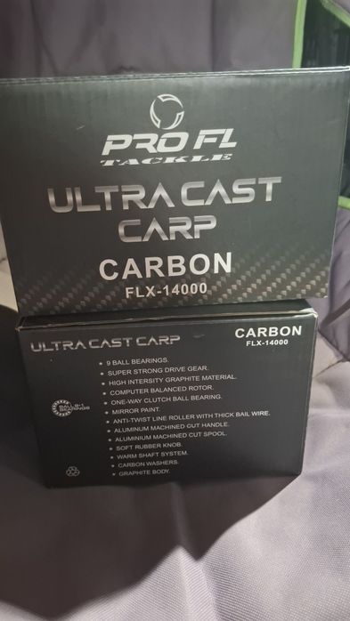 Mulinete PRO FL Ultra Cast Carbon