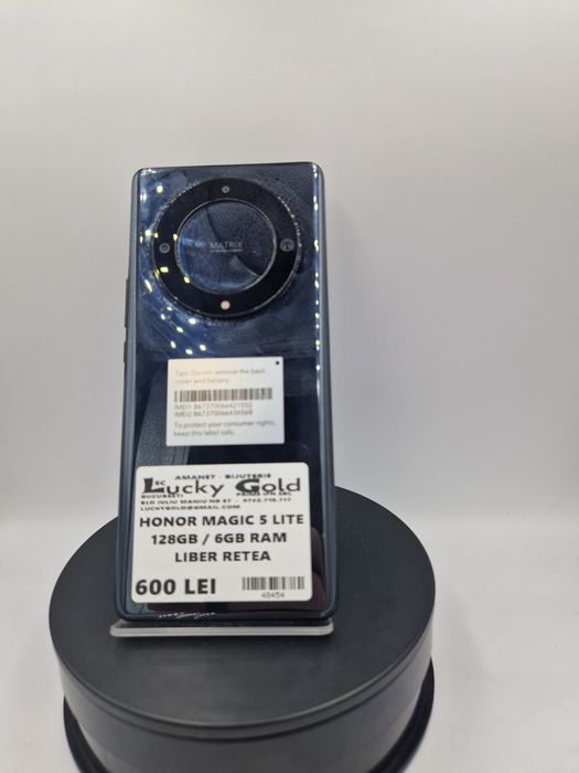 Honor Magic 5 Lite 128gb / 6gb Ram garantie # 48454