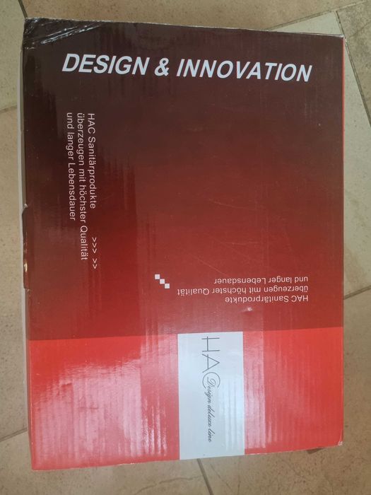 Vand robinet din sticla cu led Delux Design