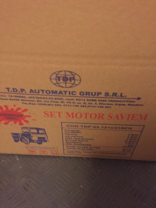 piese tractor - set motor tractor U 650/u445