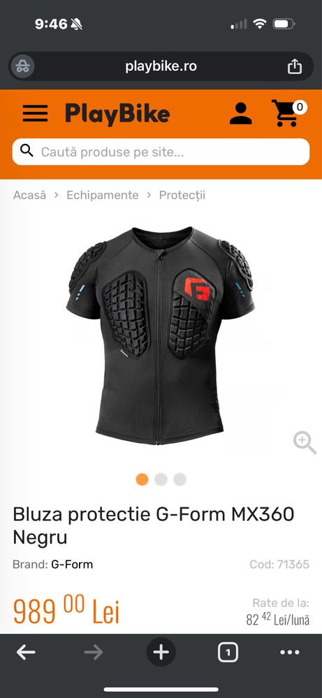 Bluza protectie G form