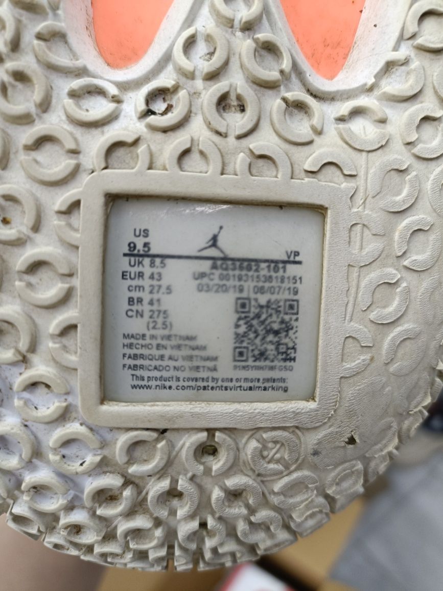 Jordan Why Not Zer0.2 SE номер 43