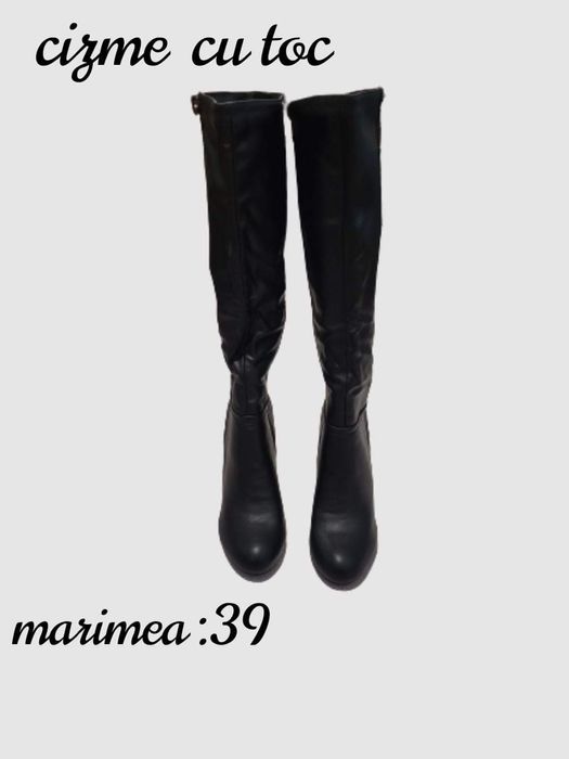 Cizme cu toc ,65 lei