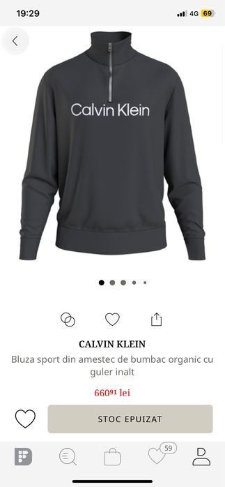 Bluză Calvin Klein