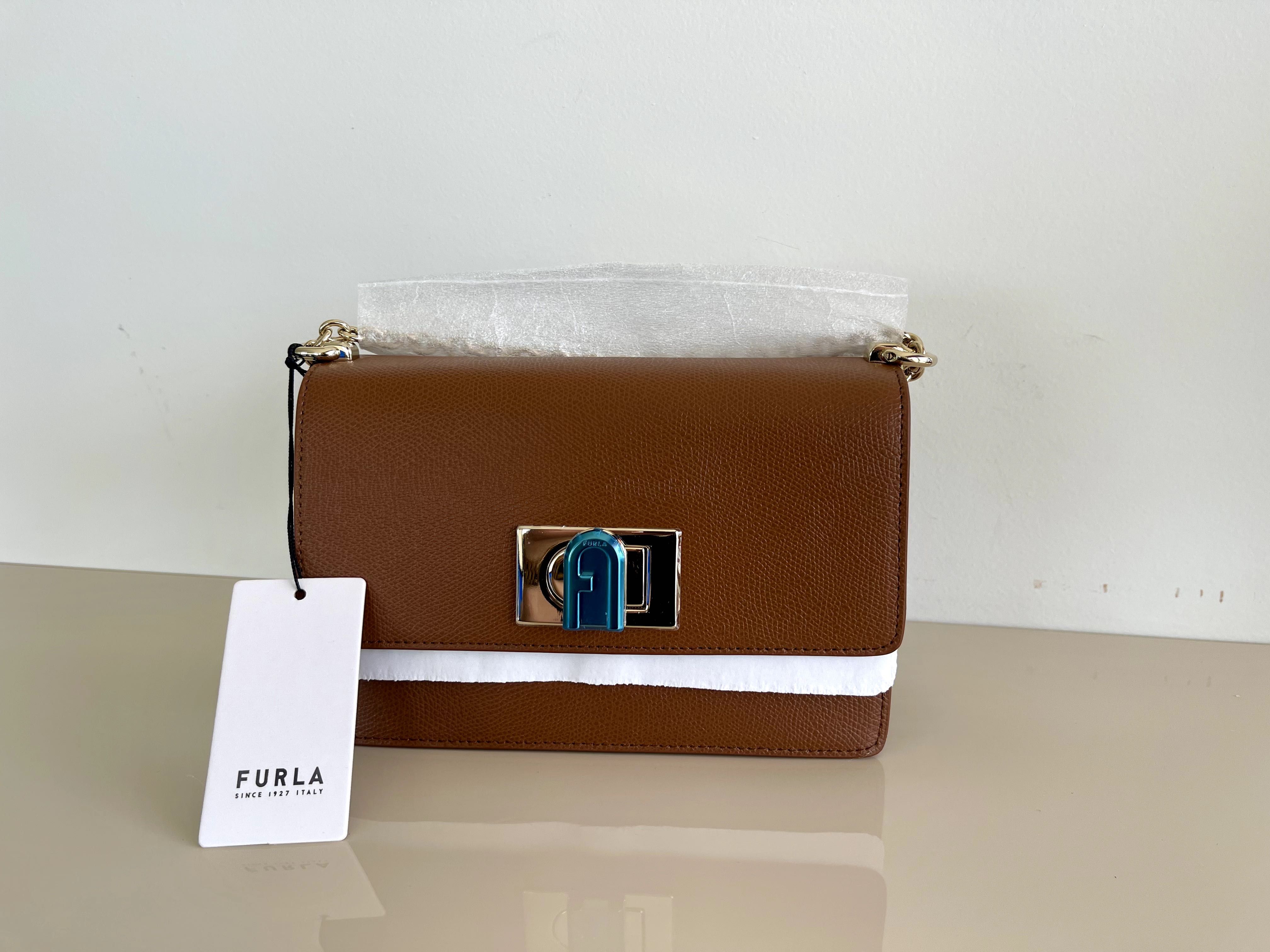 Дамска чанта FURLA 1927 Кафява - НОВА