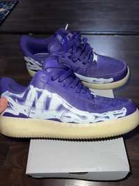 Airforce 1 purple skeleton