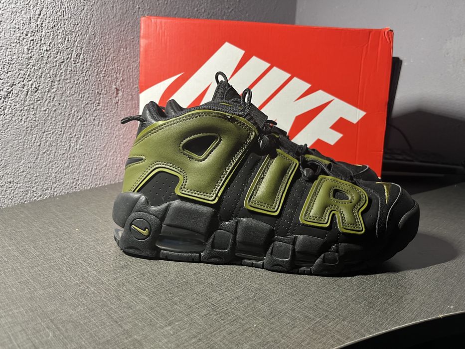 Nike uptempo / rough green