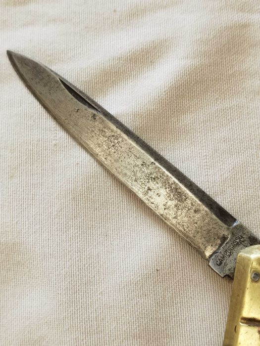 Старинен Винтидж Супер Рядък Военен Нож. CAMPOBASSO