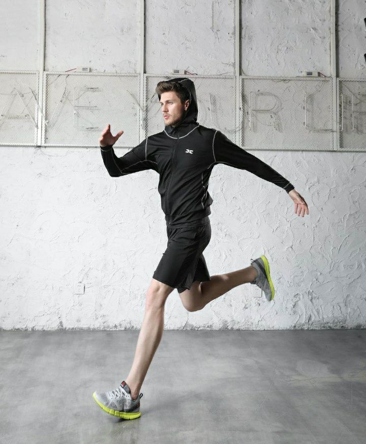 Рашгард. Спортивный костюм мужская одежда фитнес йога бег марафон борь