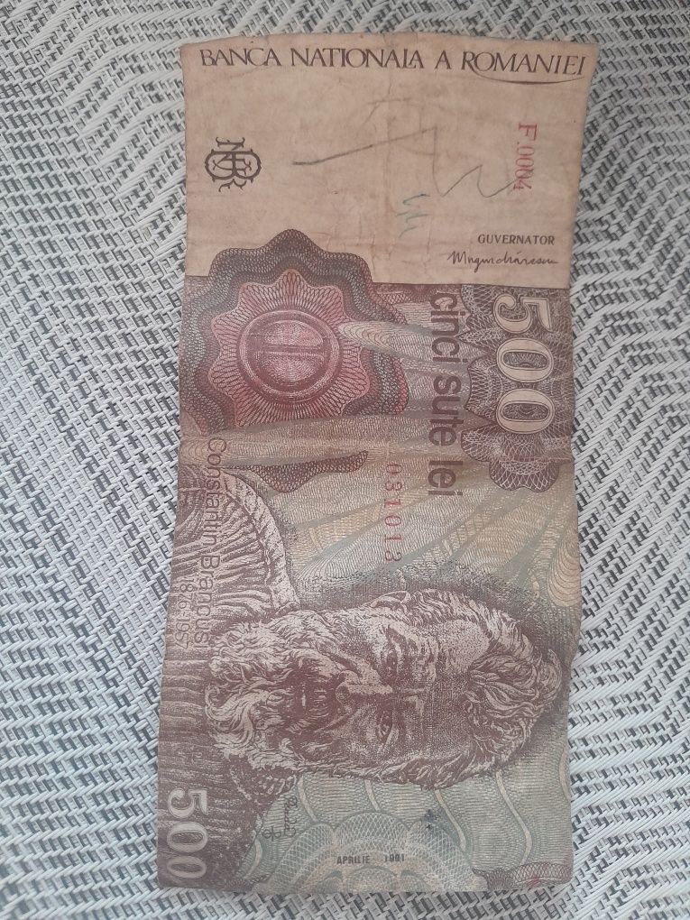 Bancnotă de 500 lei