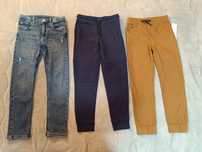 Дънки и спортни панталони Zara,Mango 134см