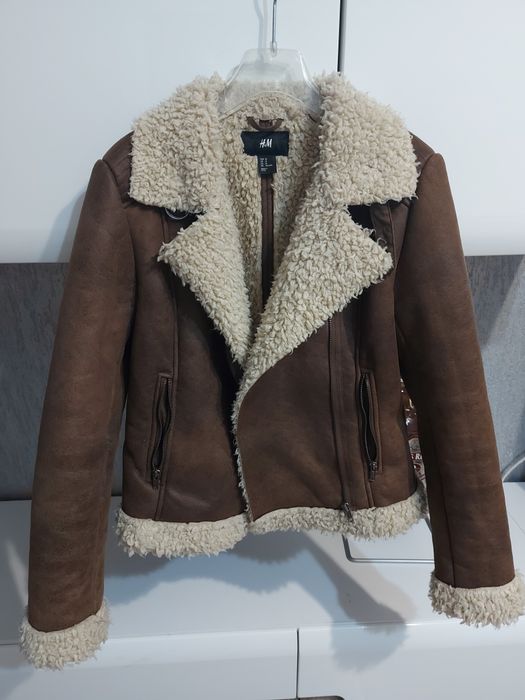 Зимно кафяво яке H&M