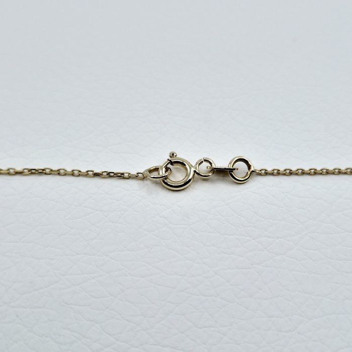 Lant cu pandantiv din aur de 14k, 1.82g | GlobalCash.ro #LU28056