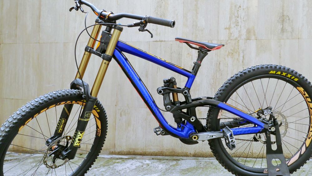 Scott Gambler 710 DH, 27.5, FOX 40 Kashima, 210 ход, 1х, Shimano Zee
