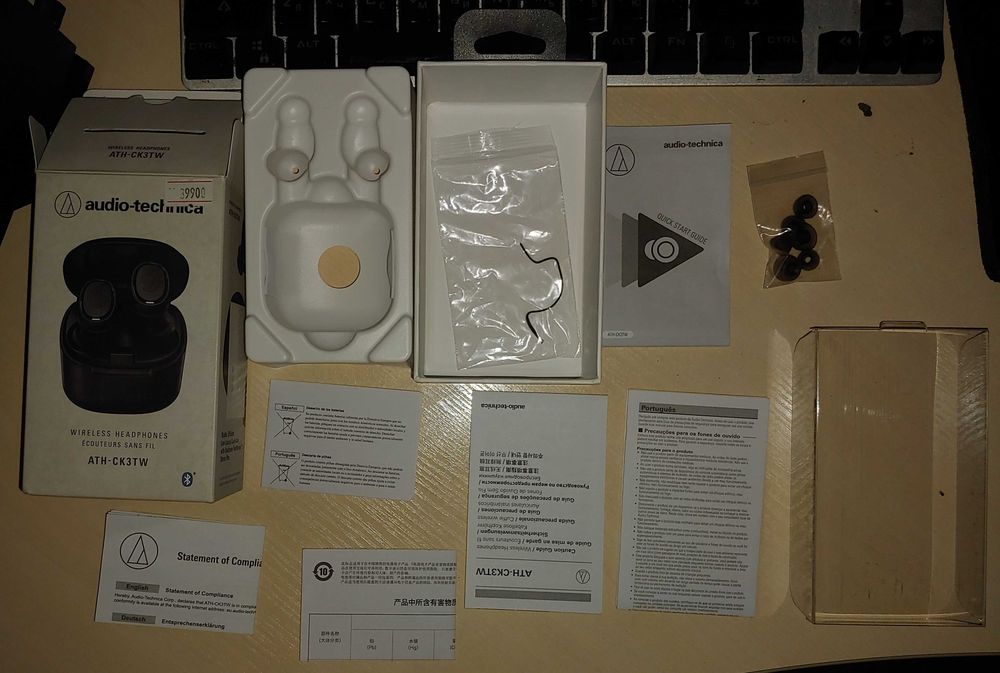 TWS наушники Audio-Technica CK3TW