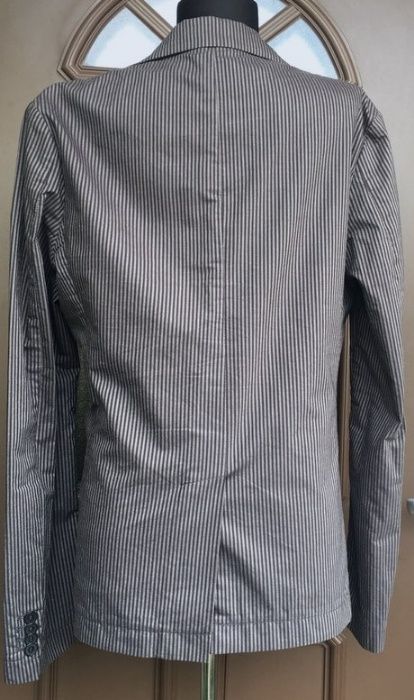 PATRIZIA PEPE Superb Blazer/Sacou Gri Marime L/IT 46 Original Italia