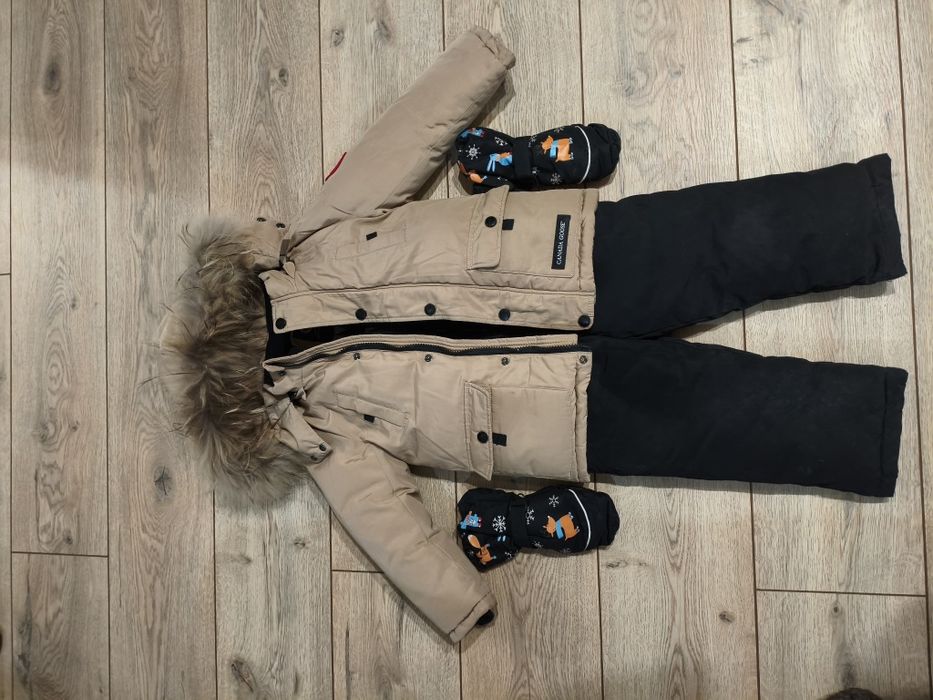 Зимняя детская куртка на мальчика/девочку, комбинезон.