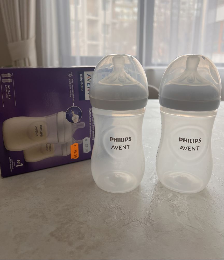 Шишета за хранене Philips Avent Natural Response поток 2