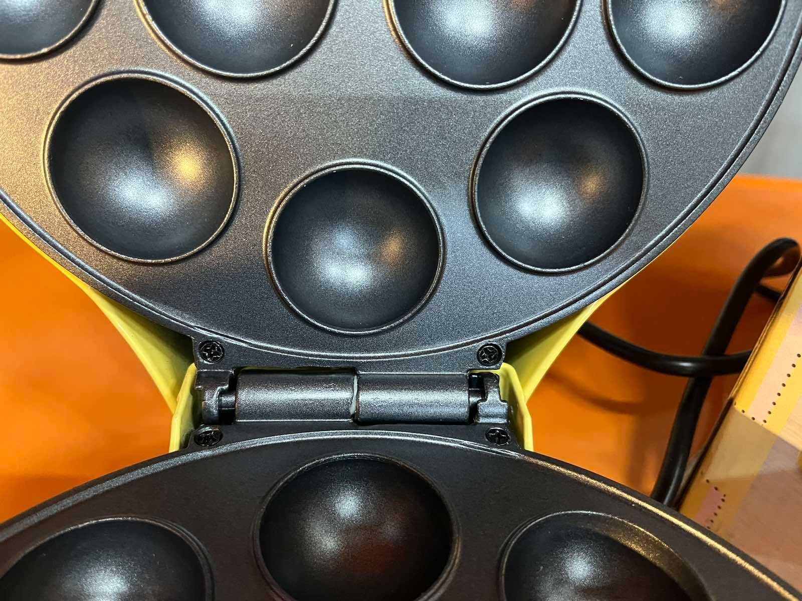 Bestron 700W Жълт ретро кейк поп уред с иконом за кейк поп