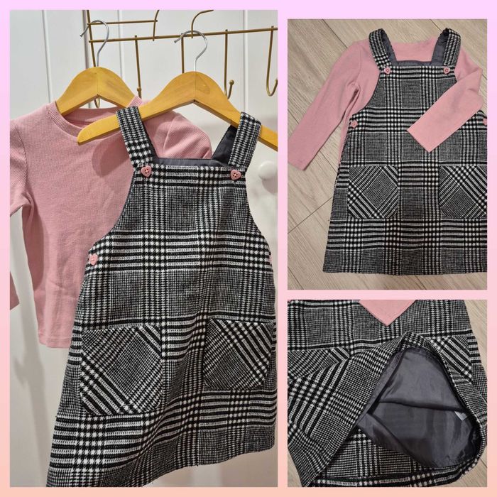 Екип,рокля,суитчър,пуловер,сукман,M&S,Next,F&F,George 98р,2-3 г