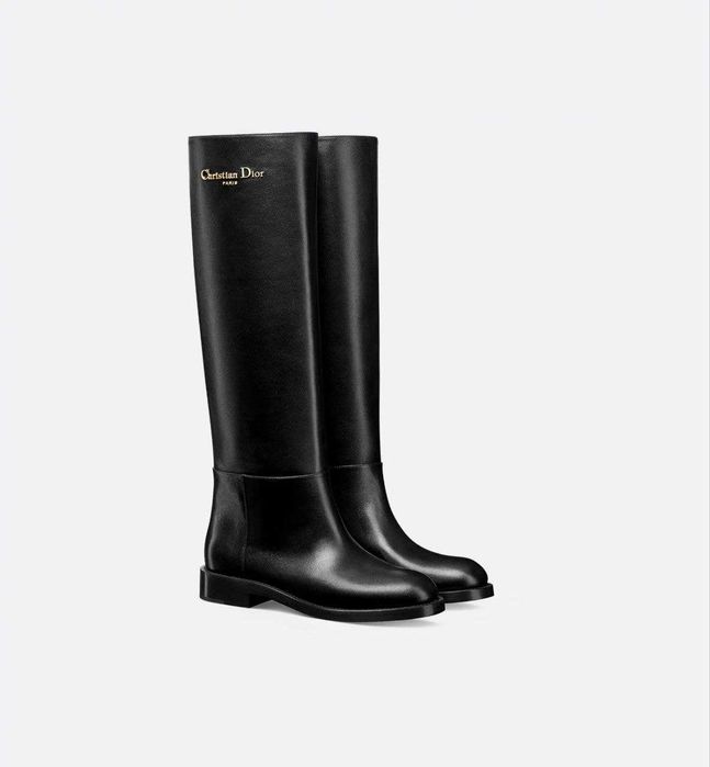 Ботуши високи DIOR Boot 100% кожа