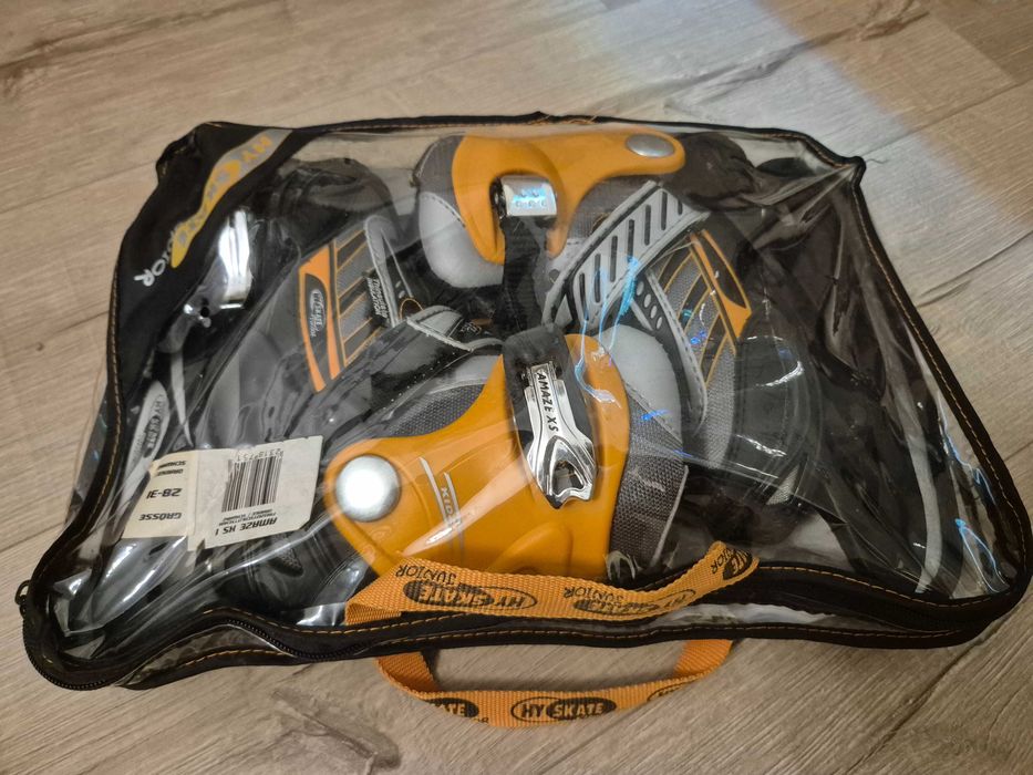 Patine de gheață copii HiSkate Junior Amaze XS – reglabile (28–31)