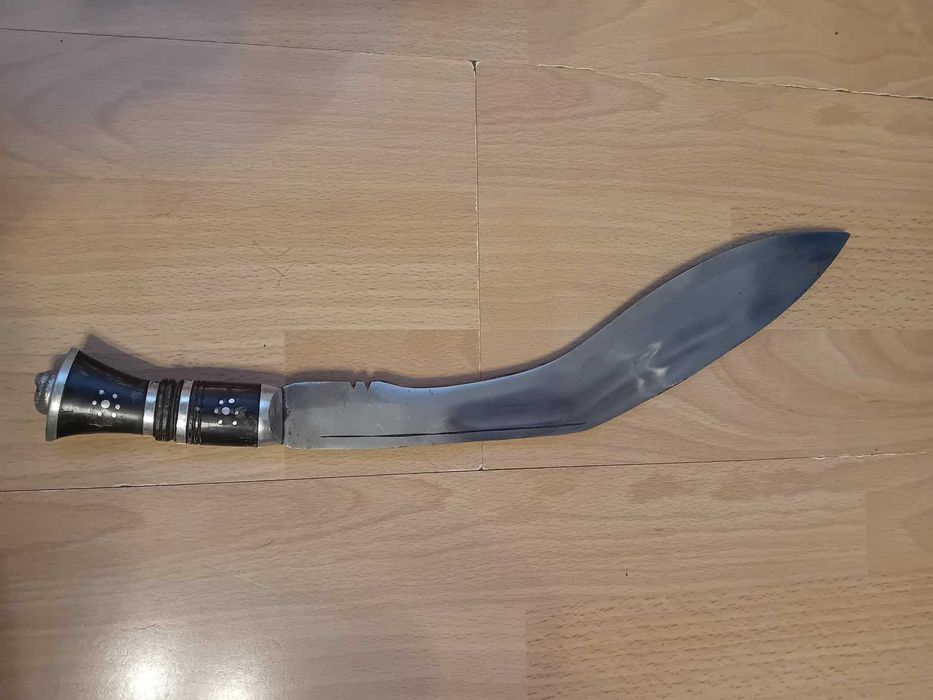 Cutit maceta vechi Kukri cutit Gurkha fárá teacá nr.2