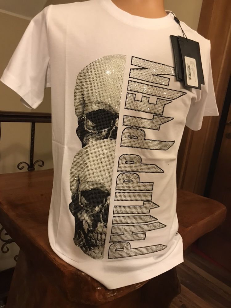 Oferta black friday Tricou Philipp Plein round neck ss “Skull” s2021