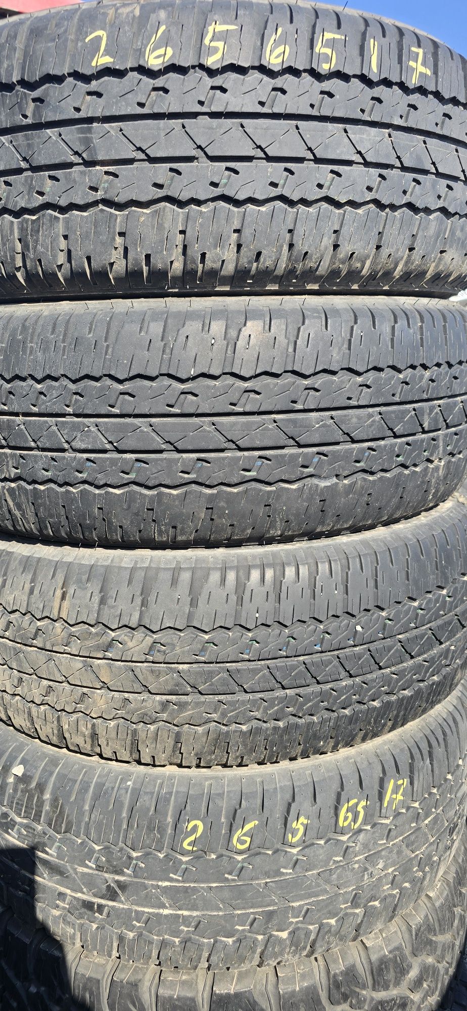 Летни гуми 265 65 17 Bridgestone 4бр