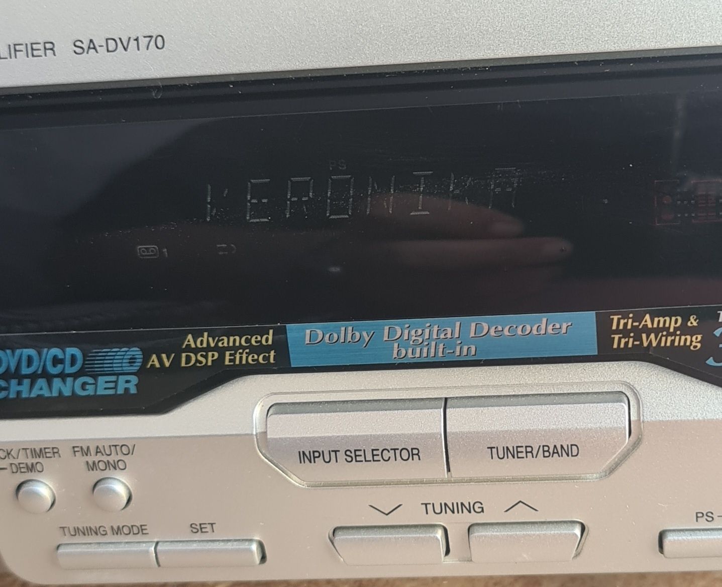 Technics SA-DV170 И Technics SH-DV170