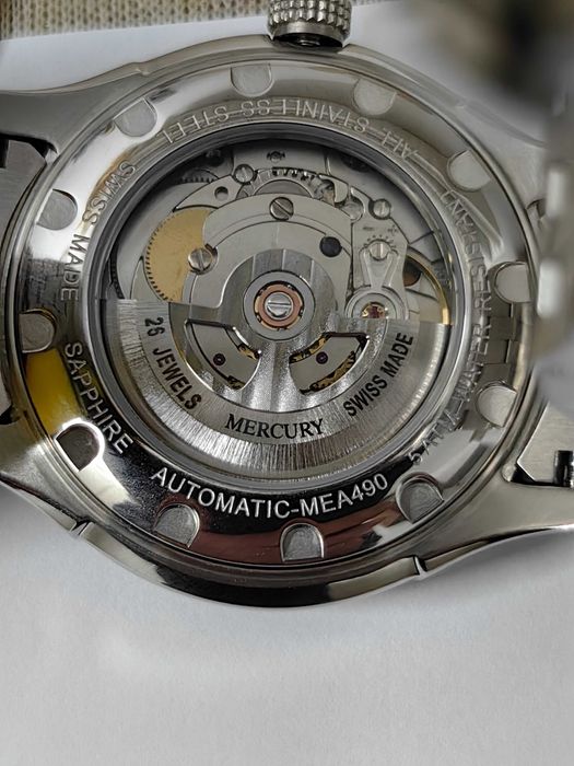 ceas de mana automat,elvetian 26 rubine,Mercury