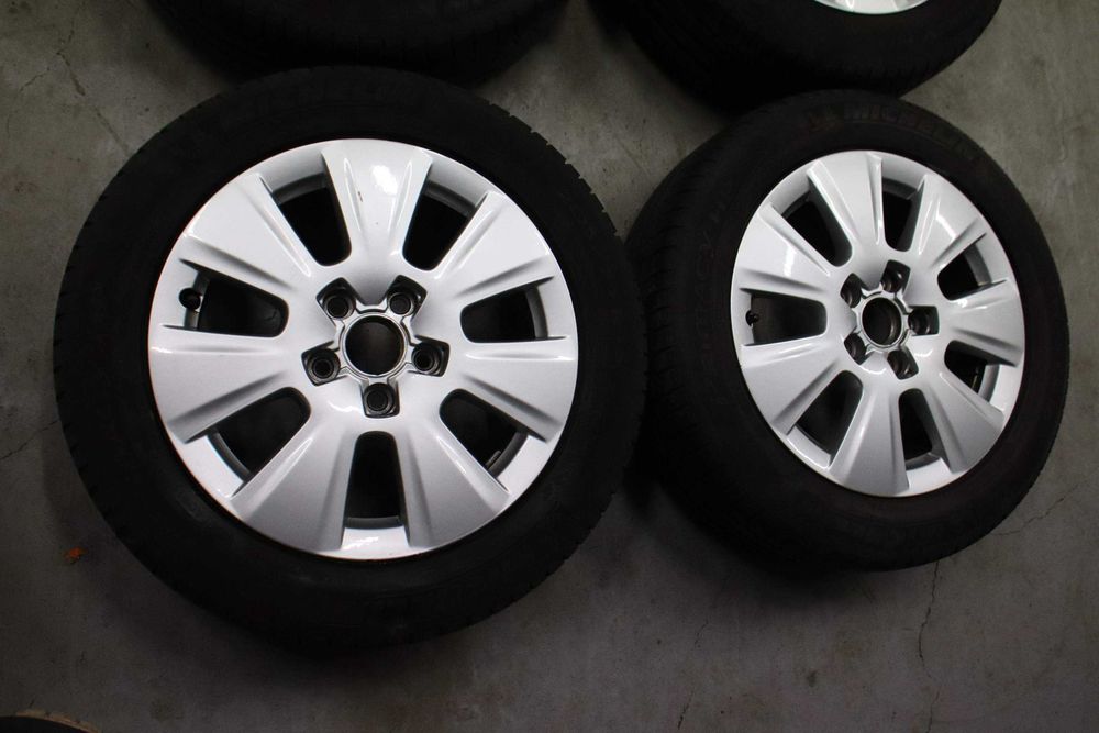 Jante originale Audi A3 pe 16 inch 5x112 cu 205 55 16 VW Golf Octavia