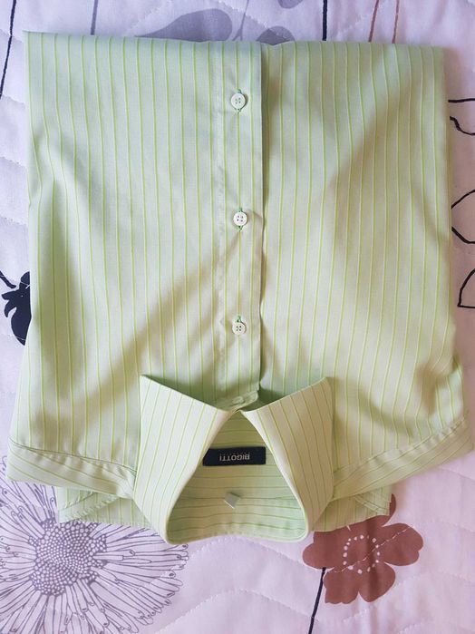 Camasa verde Bigotti Exclusive L (41/42)