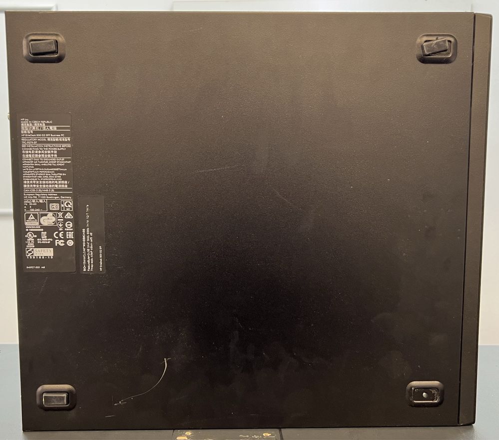 HP EliteDesk 800 G2 SFF i5-6500 8GB DDR4 120GB SSD +500GB HDD