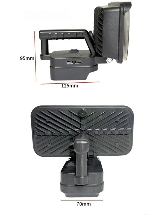 Ручной фонарь от батареи беспроводных инструментов