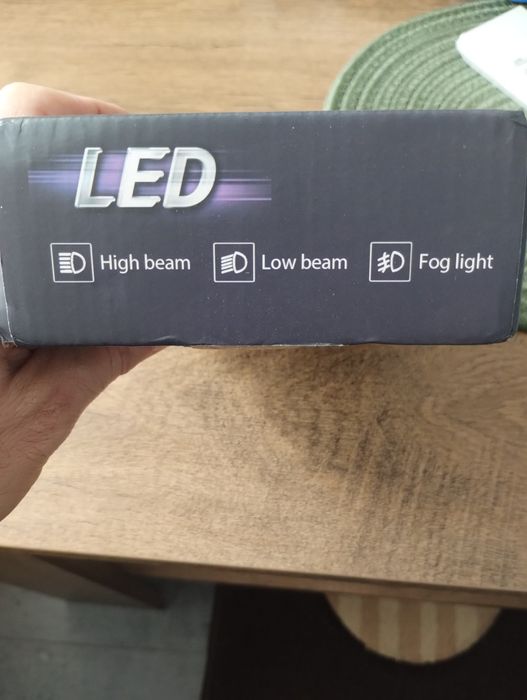 LED крушки H7 6000k Dawn Knight К5C plus