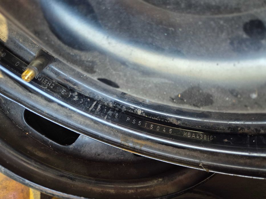 Jante Tabla 4x108 15'' OE Peugeot 208 206 Citroen C3 6J ET 23 !