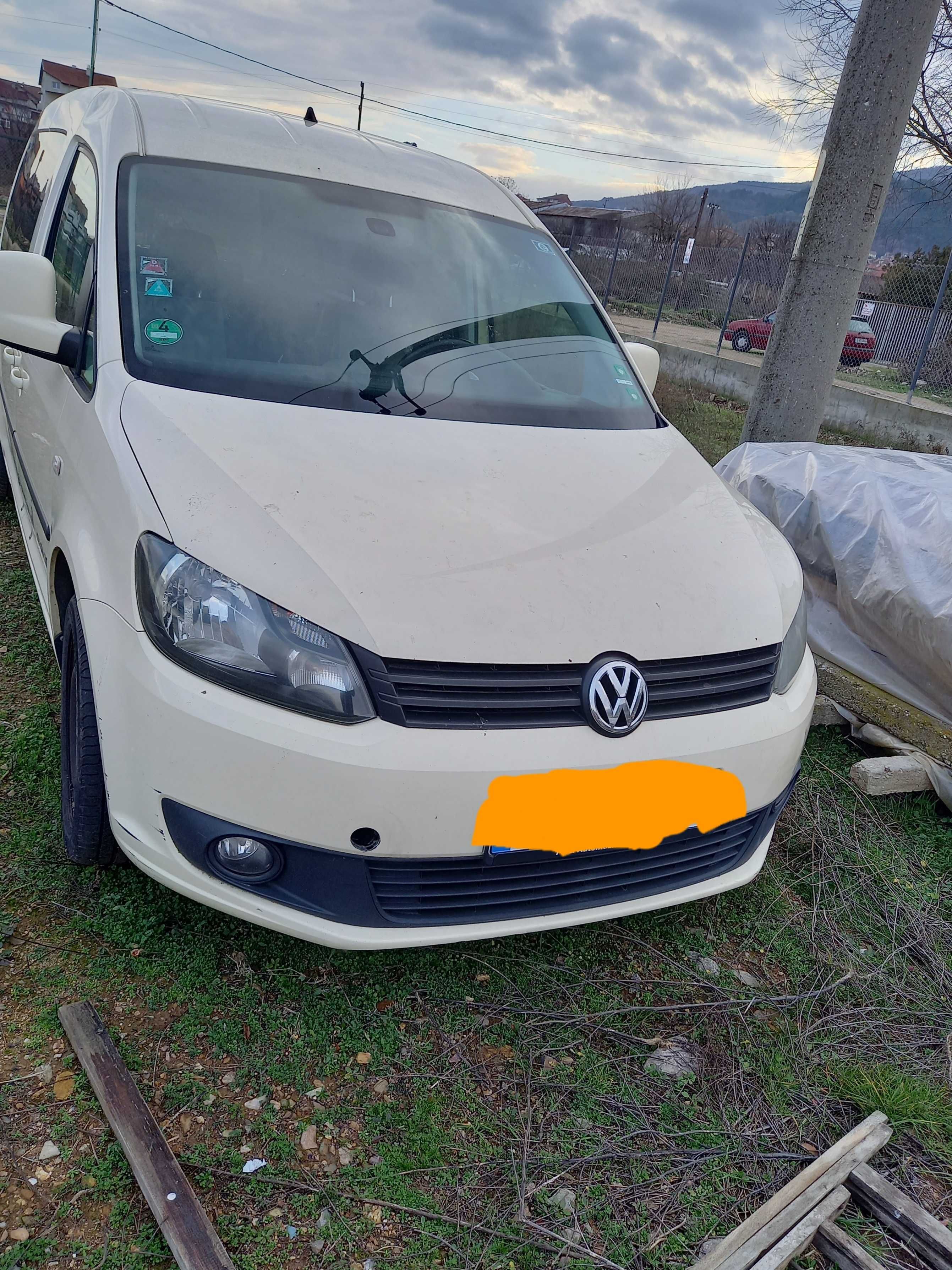 Vw caddy 1.6TDI 102 k.c на части