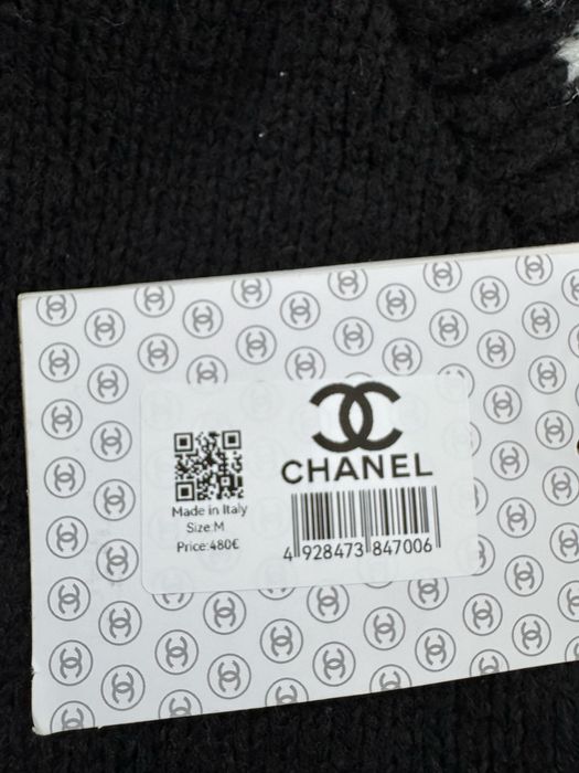 Chanel-Чисто нова дамска вълнена тениска M размер