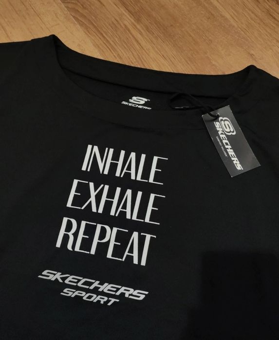 Tricou dama Skechers cropped oversize mărimea L