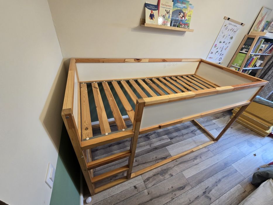 Дртско легло Ikea KURA  плюс матрак Икеа