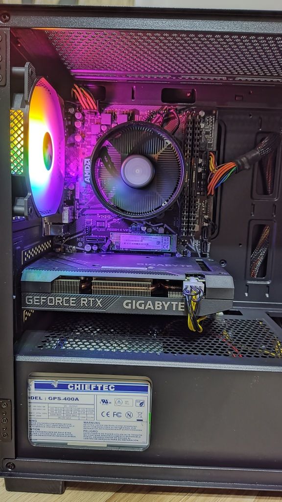 Pc gaming nou Rtx 3060 12gb/Ryzen 5 5600/16gb ram Gta V Fortnite Cs