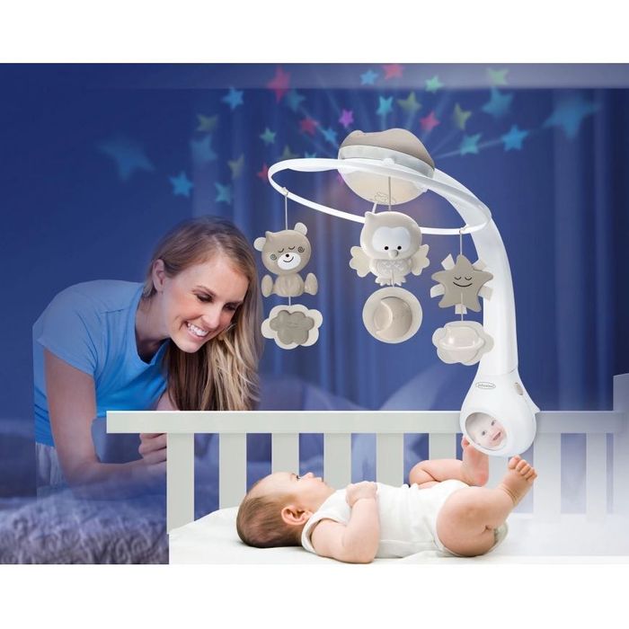 Carusel pătuț infantino