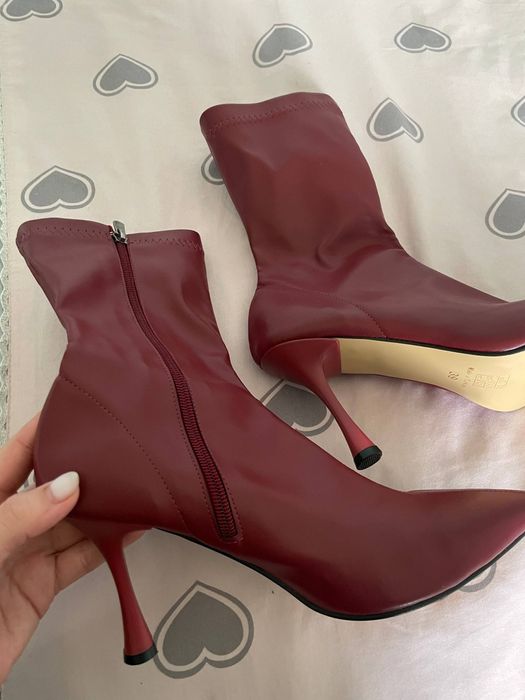 Сапоги кожаные..