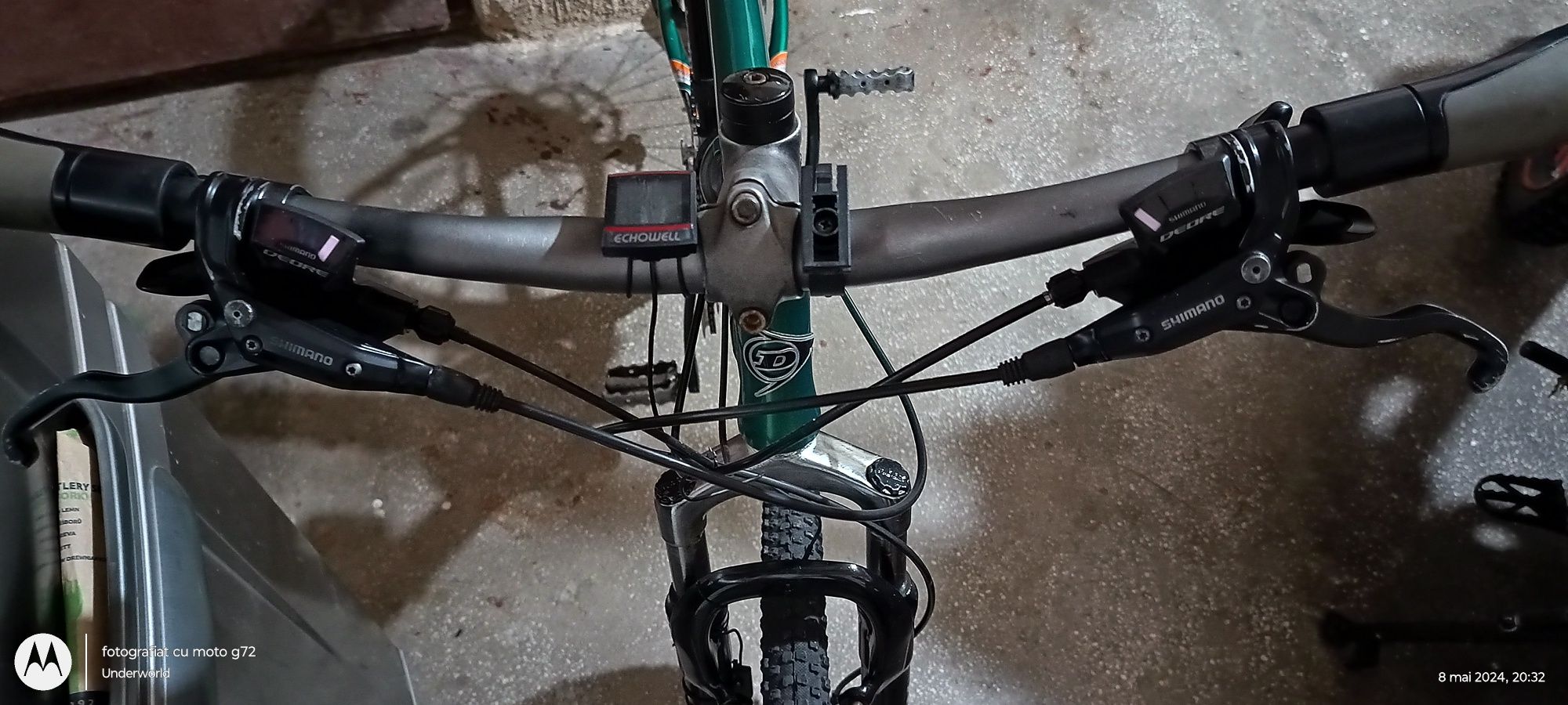 MTB bicicleta frane lichid